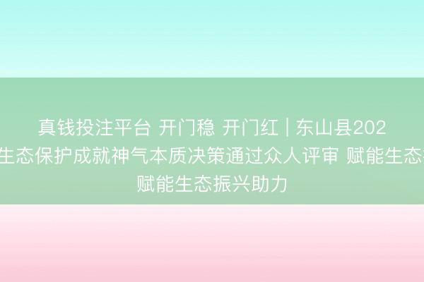真钱投注平台 开门稳 开门红 | 东山县2026年海洋生态保护成就神气本质决策通过众人评审 赋能生态振兴助力