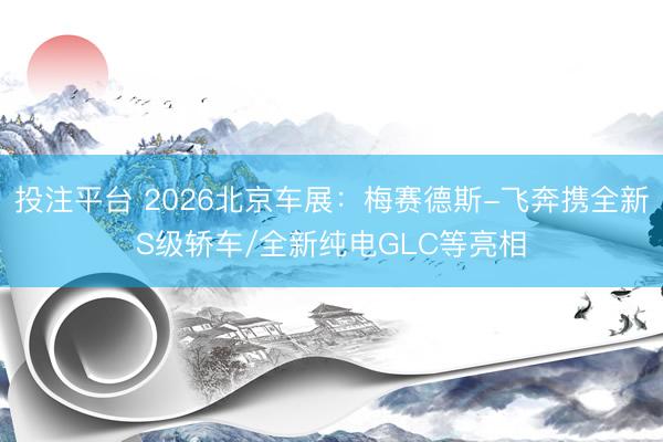 投注平台 2026北京车展：梅赛德斯-飞奔携全新S级轿车/全新纯电GLC等亮相
