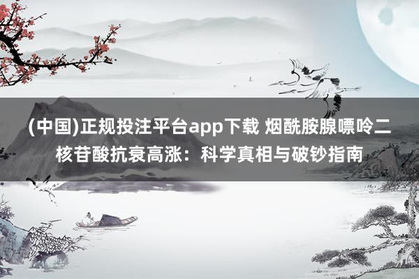(中国)正规投注平台app下载 烟酰胺腺嘌呤二核苷酸抗衰高涨:科学真相与破钞指南